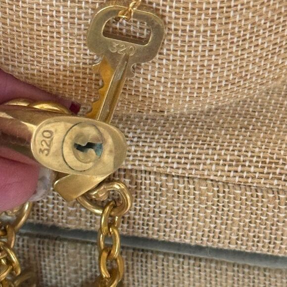 Louis Vuitton Lock and Key Necklace Set #320 - Picture 4 of 7